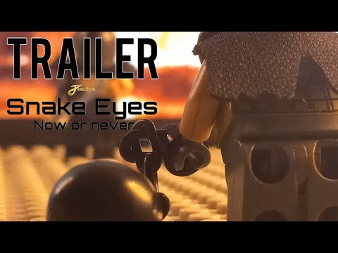 JP- OFFICIAL TRAILER SNAKE EYES: NOW OR NEVER #lego #stopmotion #trailer