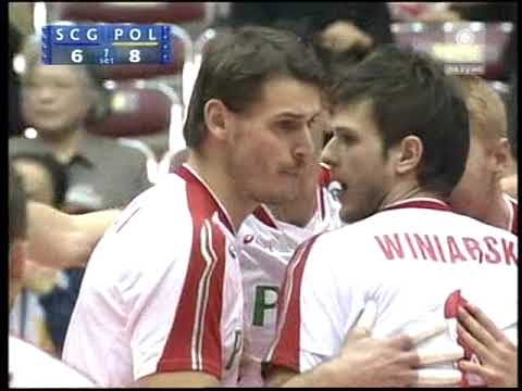 MŚ 2006 siatkówka M Polska - Serbia