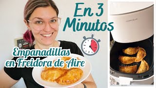 Empanadillas en FREIDORA DE AIRE *Recetas FREIDORA SIN ACEITE* Cenas FÁCILES Y RÁPIDAS