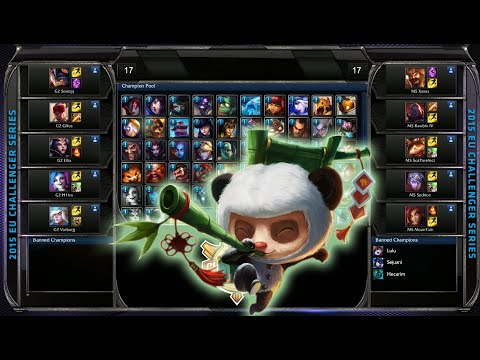 [no cast] Gamers 2 vs mousesports | Game 1 S5 EUCS Spring 2015 Week 5 Day 1 | G2 vs MS W5D1