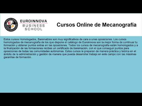Cursos Youtube Online Euroinnova
