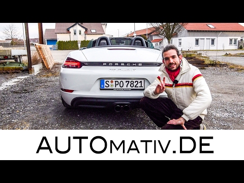 Porsche 718 Boxster S (350 PS / 2017) im Fahrbericht | Review, Test