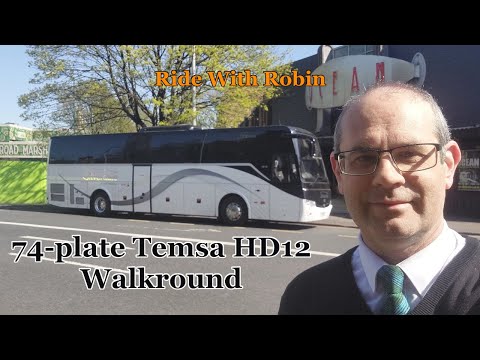 74-Plate Temsa HD12 Walkround