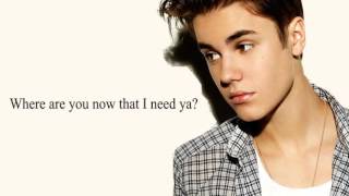 Justin Bieber - Where Are You Now ( lyrics)