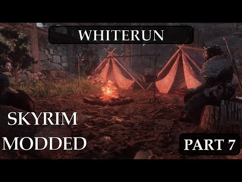 Skyrim Anniversary Edition Modded Part 7 The Great City Of Whiterun