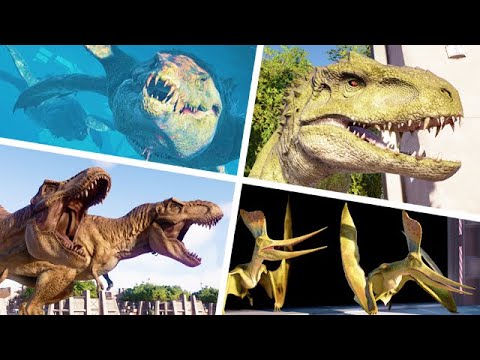 ALL 84 DINOSAURS MAX EGG RELEASES (JURASSIC WORLD EVOLUTION 2)