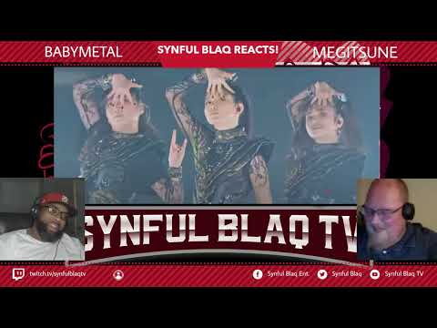 A Great Edit! Synful Blaq Reacts - BABYMETAL - Megitsune (Avenger Era Proshot)