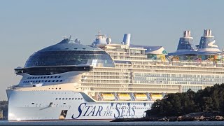 Star of The Seas sailing first time | World's NEW LARGEST cruise ship