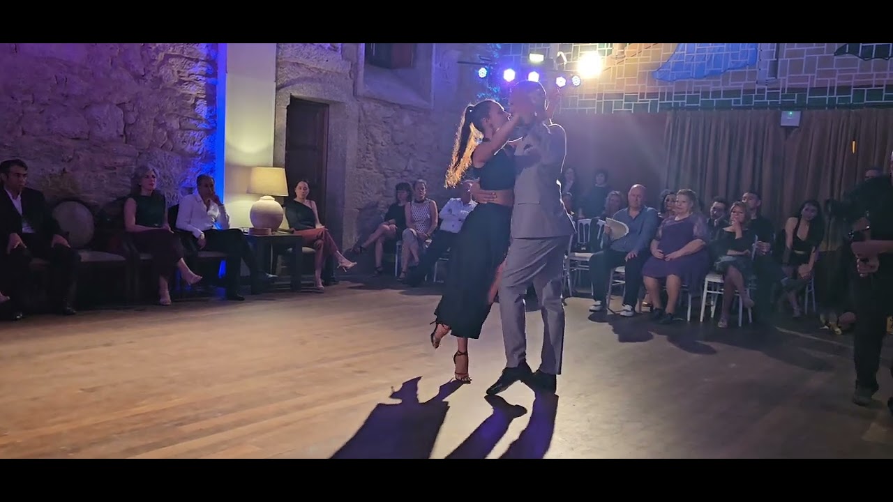 Video thumbnail for Carlos Santos David y Mirella. X Compostela Tango Festival en 07/02/25. Enrique Francini - Remolino