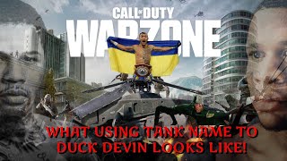 BFTBBOXING 834 " CALL OF WARZONE LOMA IS USING TANK'S NAME TO DUCK DEVIN!!"