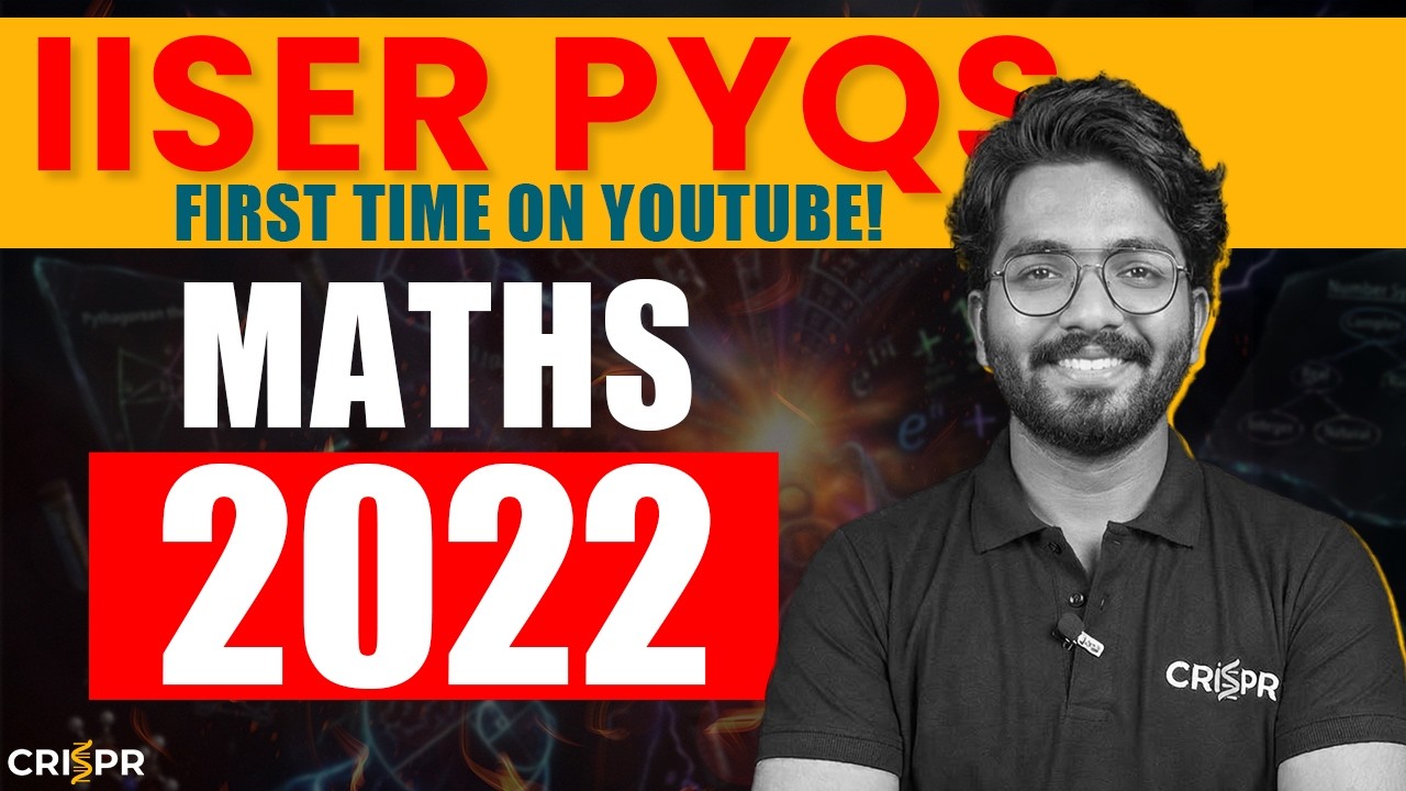 IAT 2022 Mathematics PYQ Solutions Video