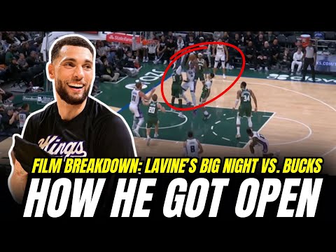 Film Breakdown: How Kings Offense Creates Easy Looks for LaVine vs Bucks