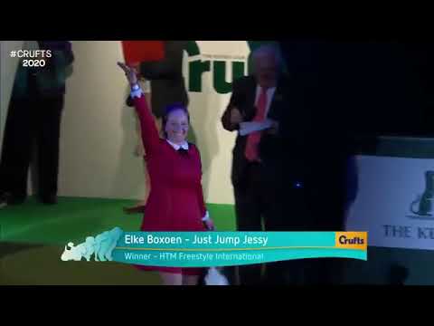 Crufts international Freestyle 2020 Elke & Jessy