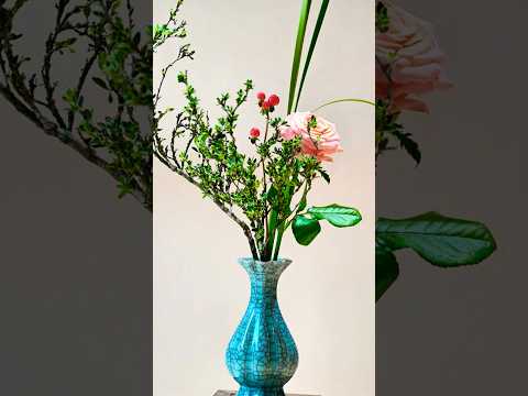 Flower Arrangement Tutorial || Art of the Ikebana #flowerarrangment  #ikebana #artisticflowers