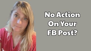 No One Seeing Your FB Posts?
