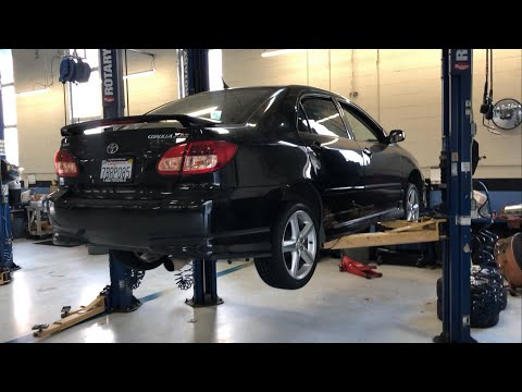Corolla XRS get fresh rubber Toyo Extensa HP II
