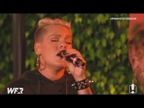 P!nk "What About Us" (Acoustic) LIVE at WFR 2017
