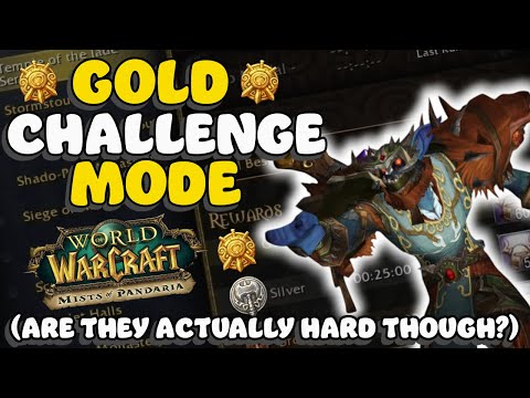 Are Challenge modes going to be hard!? What are they? MoP Classic
