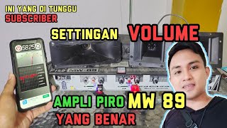 Download lagu Settingan Volume Ampli Piro MW 89 yang benar, Frequensi yang pas. simak penjelasannya.. mp3