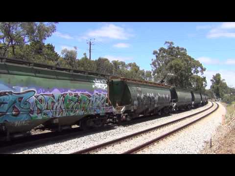 'Standard' branchline GWA grain train 27/1/2015