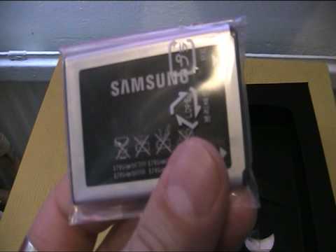 Samsung Monte Unboxing