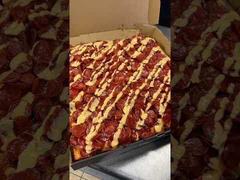 Finally, a pizza joint that understands how much pepperoni to put on a pizza! 😏🍕🔥🤤 #DEVOURPOWER