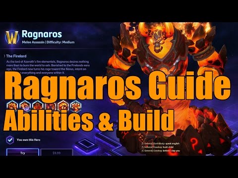 Heroes of the Storm - Ragnaros Guide - Abilities & Build
