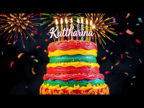 Zum Geburtstag viel Glück – Geburtstagslied für Katharina 🎉🎂 – Version 2