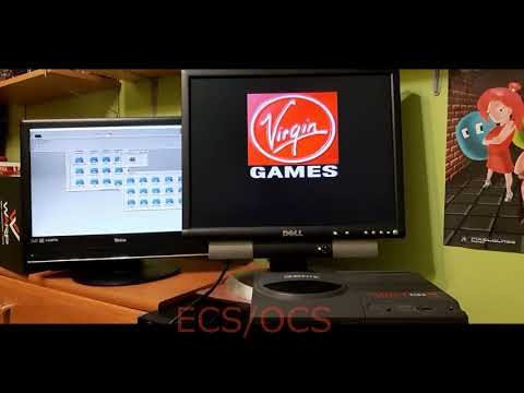 Warp 1260@100MHz Super Dune II (VGA )  VS. Dune II _PL  (ECS OCS )