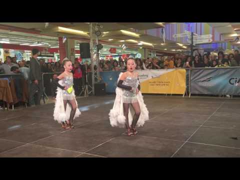 BOTR 16 AURORA  ANFUSO & GIADA ANFUSO DUO SYNCRO LATIN GEMELLE KESSLER AUCHAN PORTE DI CATANIA
