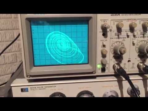 Bifurcation, oscillations and strange attractors simulated on a Comdyna GP-6 analog computer