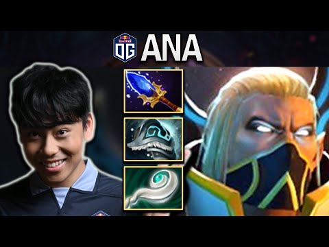 OG.ANA INVOKER WITH EULS & SHIVA'S - DOTA 2 7.27 GAMEPLAY
