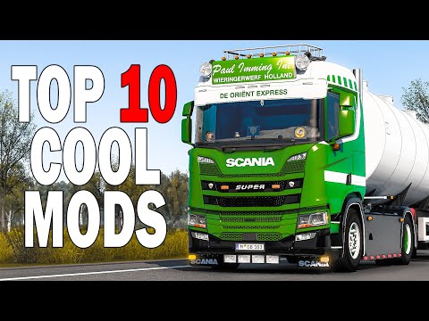 ETS2 TOP 10 COOL MODS - Euro Truck Simulator 2 1.44