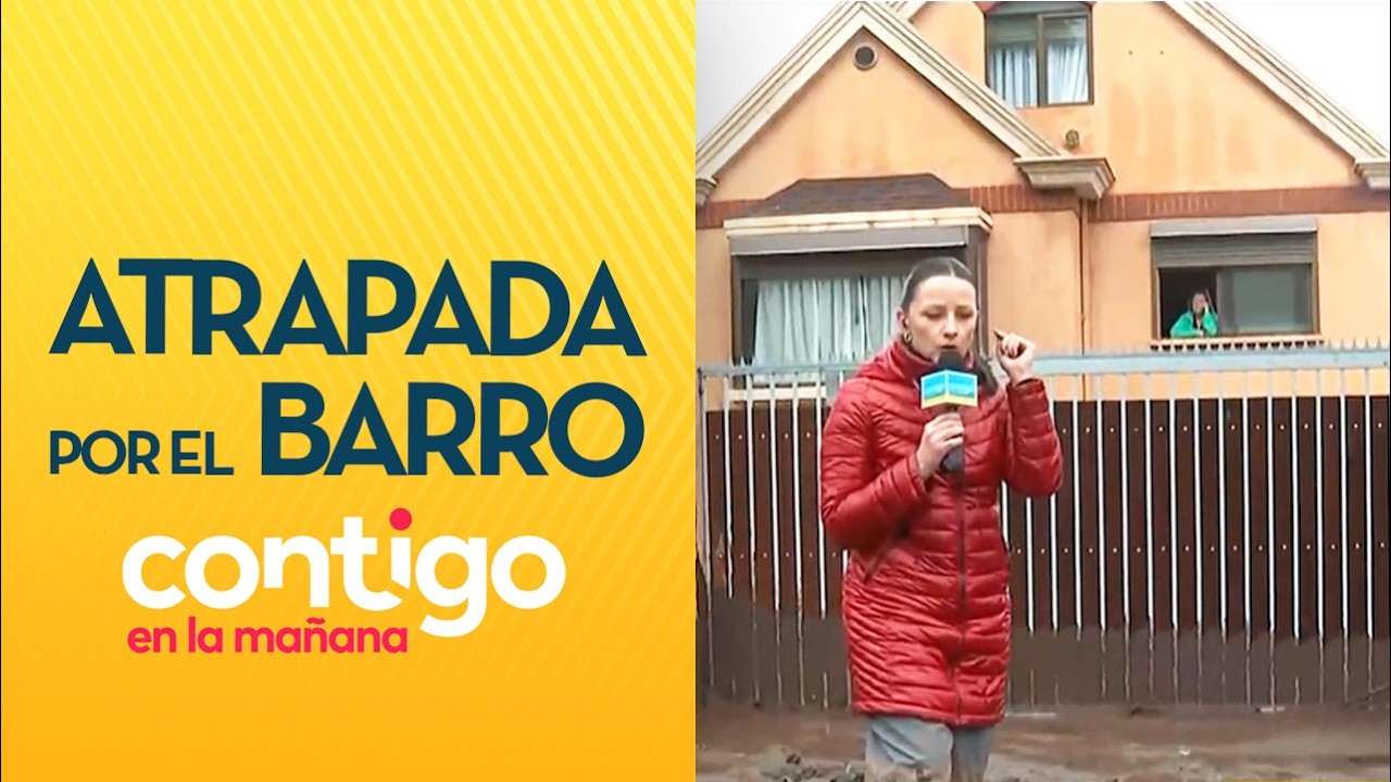 "LA ENTRADA NO SE PUEDE ABRIR": Olga quedó atrapada en su casa por el aluvión - Contigo en la Mañana