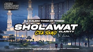 Download lagu DJ CEK SOUND SHOLAWAT KALEM TINGGAT TINGGI DAN SANGAT  ADEM CLARITY SERTA BERSIH TERBARU 2026 mp3