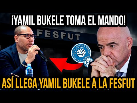 ¡BUKELE TOMA EL MANDO! La FESFUT cambia de manos: así llega Yamil Bukele a la FESFUT