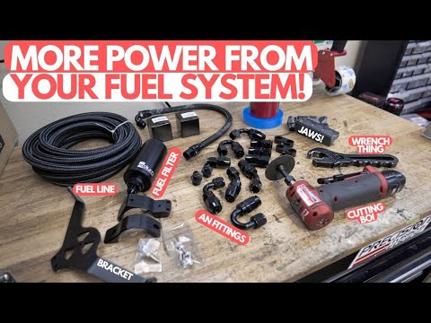 How To Run Bigger Fuel Lines In Your Car