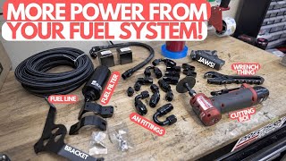 How To Run Bigger Fuel Lines In Your Car
