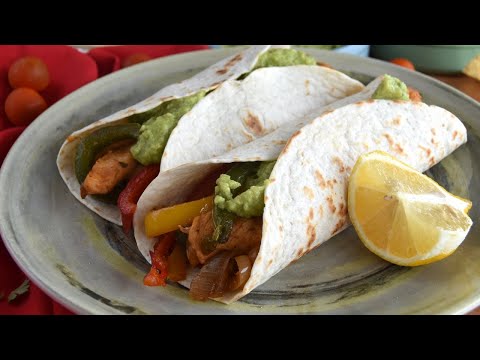 🌮 Fajitas de pollo muy fáciles TE ENCANTARÁN