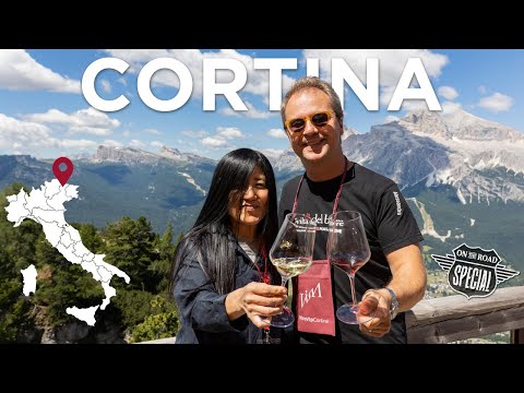 Travel to the dolomites, tasting wine in Cortina - at the #VinoVIP Summit with Alessandro Torcoli