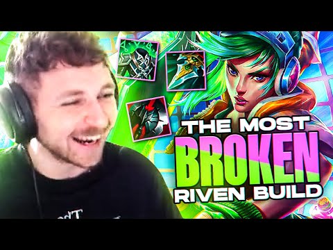 I'VE FOUND THE MOST BROKEN RIVEN BUILD!?!?! | Sanchovies