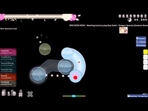 Blue Stahli - Shotgun Senorita (Zardonic Remix) - 731 combo 99.67% A (hvick225)