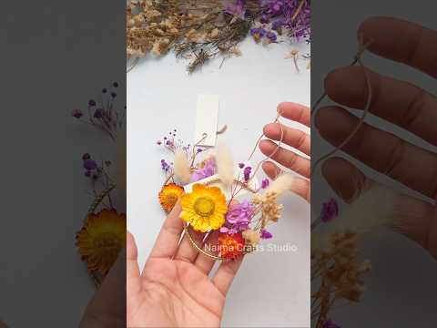 Dry flowers 🌸Gift Idea #shorts #diy #gifts #dryflowers #craft #art #viral #naimacraftsstudio