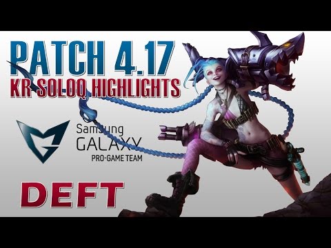 SG Blue Deft - Jinx vs Corki - KR SoloQ Highlights