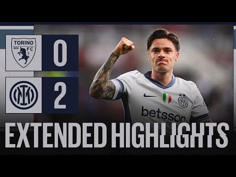 PENNELLATA SOTTO LA PIOGGIA ☔🖌️| TORINO 0-2 INTER | EXTENDED HIGHLIGHTS 📺⚫🔵