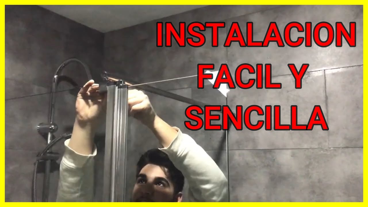 Instalar MAMPARA De Ducha FIJA