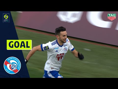 Goal Adrien THOMASSON (84' - RC STRASBOURG ALSACE) FC METZ - RC STRASBOURG ALSACE (1-2) 20/21