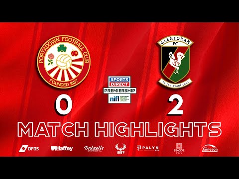 Portadown 0 - 2 Glentoran | Sports Direct Premiership | 30/12/24