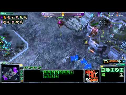SC2 HD - FXOpen KOTH #4 - Stephano vs Moman - ZvZ