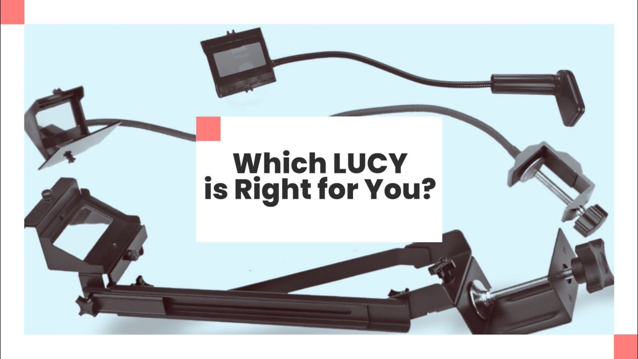 LUCY mini vs. flex vs. pro comparison video